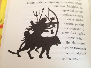 Dressing up as Durga might be a bit distracting...