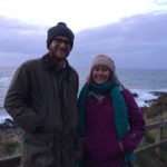 Tom and Beth of the Scottish Book Trust's events team